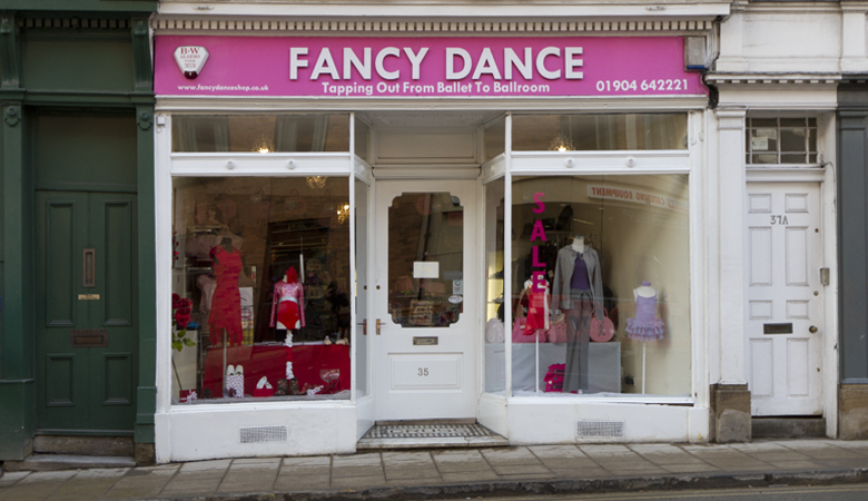 fancy dance shop