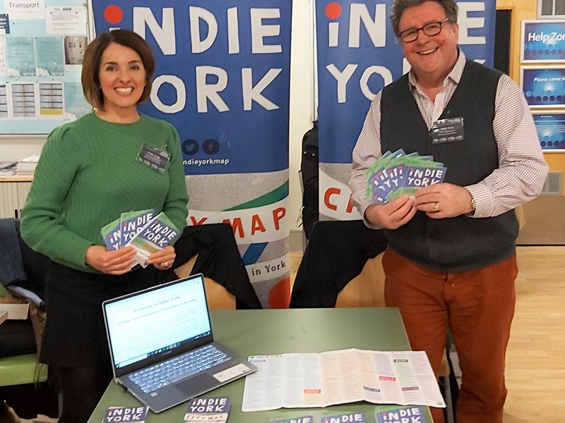 Indie York attended the York Apprenticeship Recruitment Event at York College.
