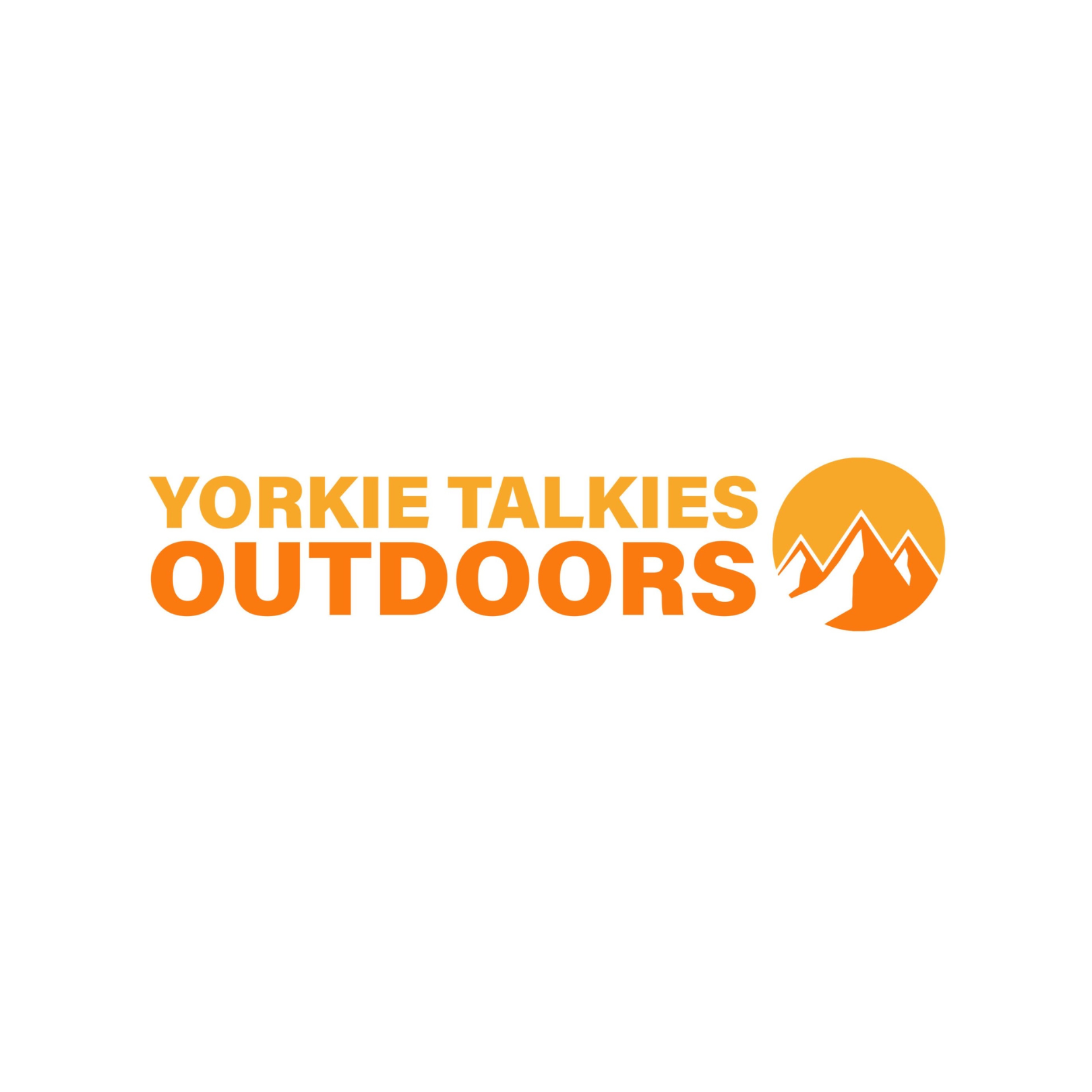 Yorkie Talkies Outdoors